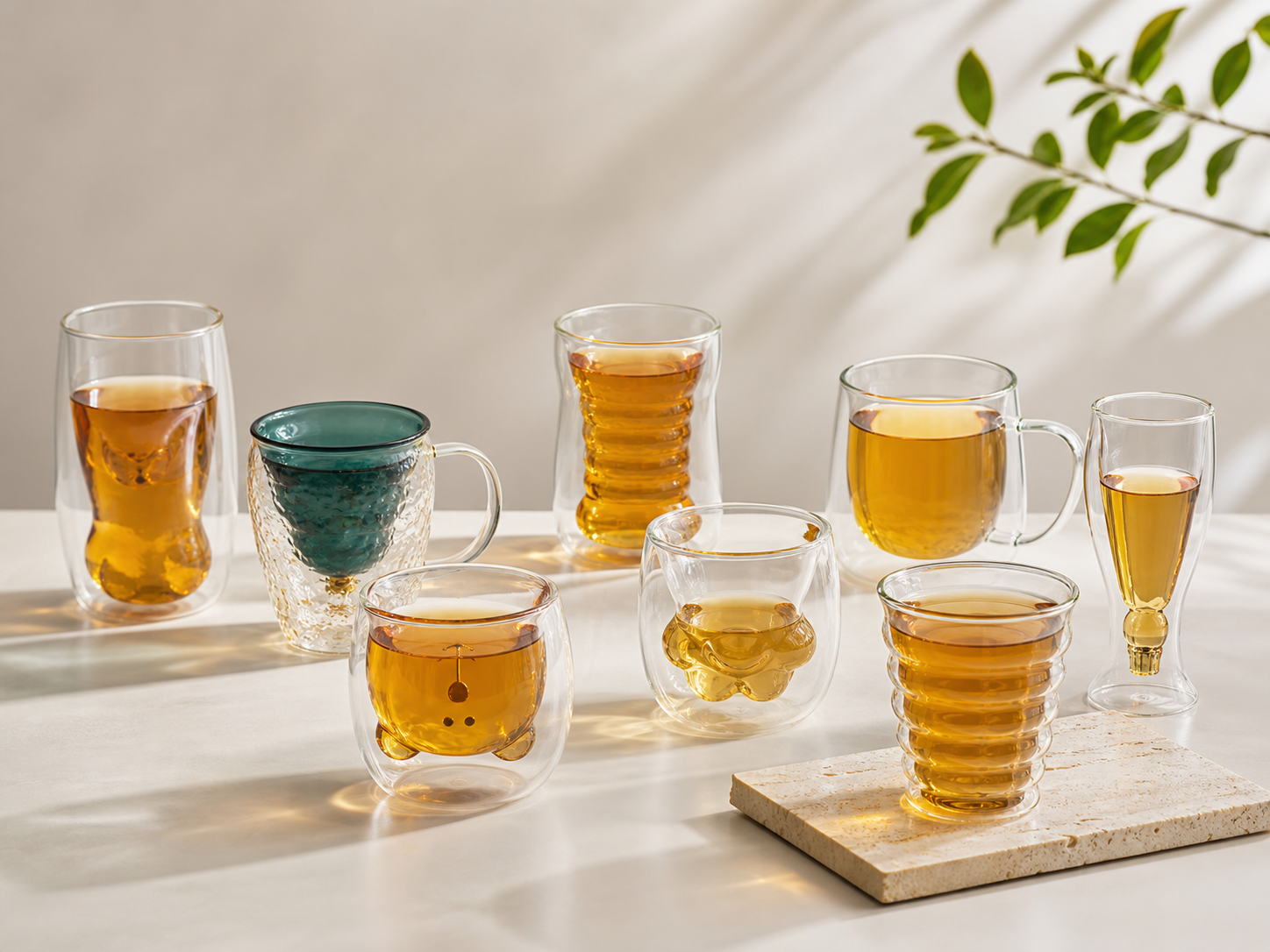 ガラス製品の販売ルート例